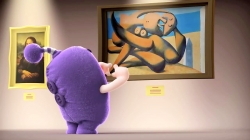 Oddbods | Jeff at the Museum